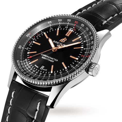 breitling navitimer 41 on wrist